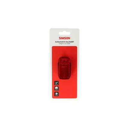Veilige Betaling SIMSON Achterlicht Simson aurora e-line E100F
