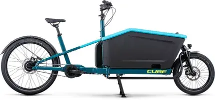 CUBE CARGO HYBRID 500 BLUE/LIME Express Levering