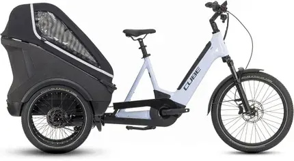 Goedkoop CUBE TRIKE FAMILY HYBRID 750 FLASHWHITE 2025 UNI
