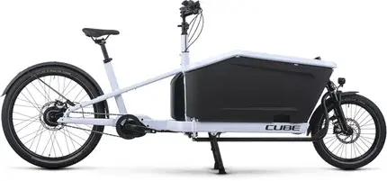 CUBE CARGO HYBRID 500 FLASHWHITE/BLACK Voordeelprijs