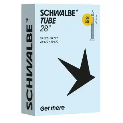 SCHWALBE SV15L (28/34-622/630) FV 60 mm 10463313 Hoge Kwaliteit
