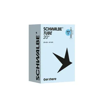 Aanbieding SCHWALBE Binnenband SCV6 (20‘‘) - 28/40-406 - 40mm ventiel