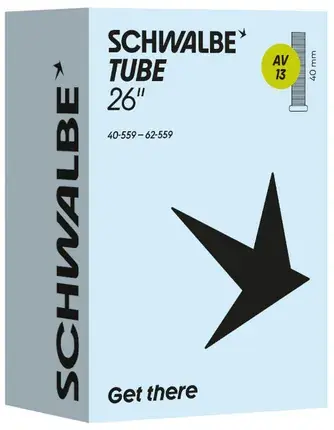 Exclusieve Aanbieding SCHWALBE BINNENBAND SCHWALBE AV13 40/62-559 40MM