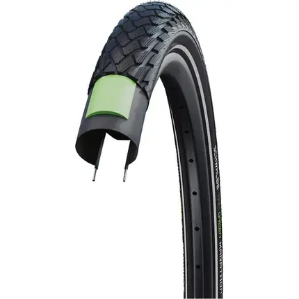 SCHWALBE 44-584 Green Marathon zwart rs draad 1115 Dagaanbieding