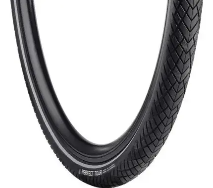 VREDESTEIN buitenband Perfect Tour 28 x 1.50 zwart refl Premium