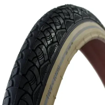 Weekendaanbieding DELI TIRE Deli Tire buitenband SA-238 26 x 2.125 zw/creme refl