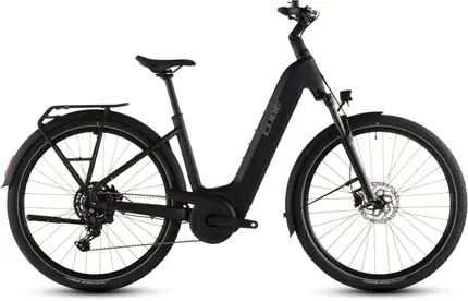 CUBE TOURING HYBRID ONE 600 COAL/CHROME EE 62 CM Goedkoop