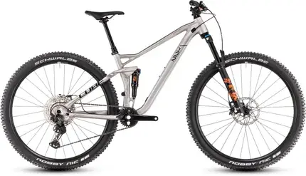 Aanbieding CUBE STEREO ONE22 RACE RAWMETAL/BLACK XL