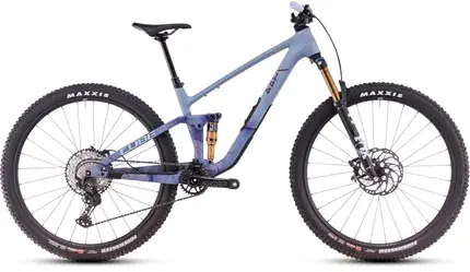 Actieprijs CUBE STEREO ONE44 C 62 RACE 29 PIGEONBLUE/ART S