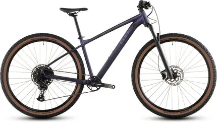 Beperkt Aanbod CUBE ATTENTION SLX PURPLEGALAXY/BLACK S