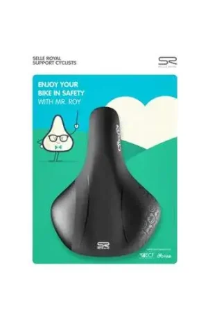 Selle Royal zadel Froggy 12-16 inch 1702 zwart Superprijs