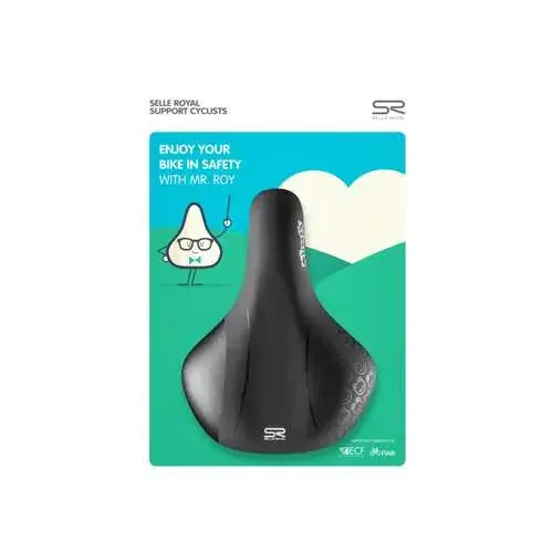 Selle Royal zadel Froggy 12-16 inch 1702 zwart Superprijs