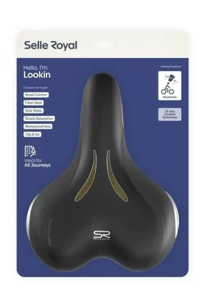 Weekendaanbieding Selle Royal zadel Look In Moderate 5235 uni zwart
