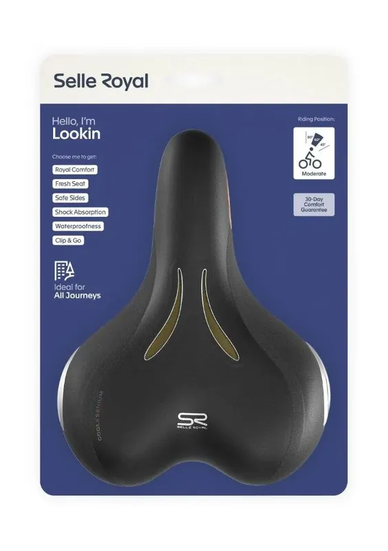 Weekendaanbieding Selle Royal zadel Look In Moderate 5235 uni zwart