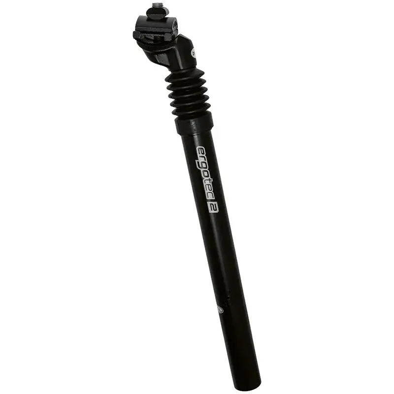 Tijdelijk Beschikbaar Ergotec zadelpen verend ATB SP-3.0 27.2 x 350 zwar