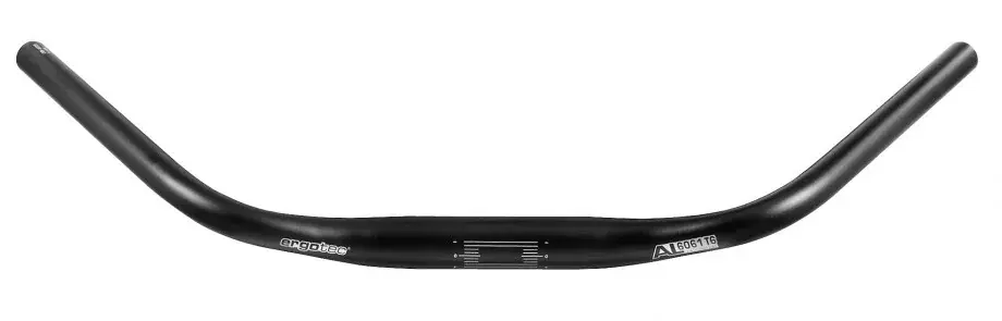 Ergotec stuurbocht Trekking 31.8, 45gr, 620mm, zwart mat Betrouwbaar