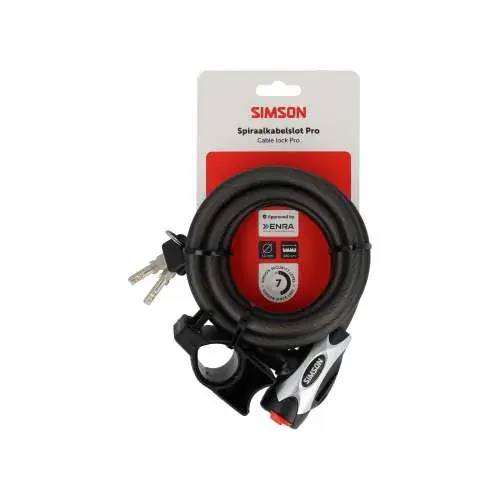 Actieprijs Simson kabelslot Pro XXL 12x180