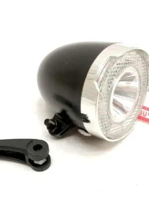 Hoge Kwaliteit Koplamp batterij LED transportfiets klein zwart