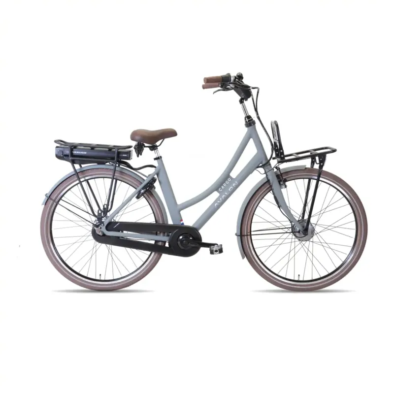 Uitverkoop Avalon E-Cargo D56 Matgrijs 7 Versnellingen - 28 inch