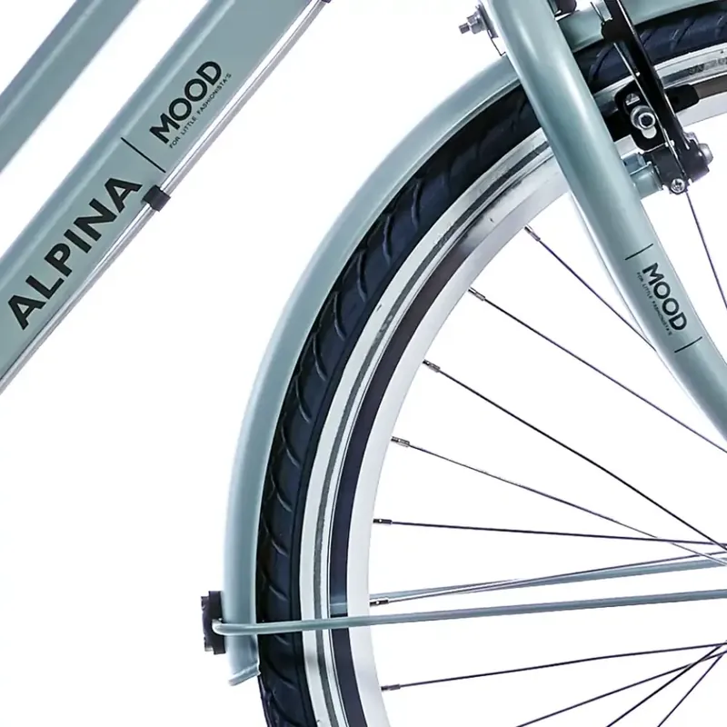 Actieprijs Spatbordset 24 inch Silt Green Matt - Alpina