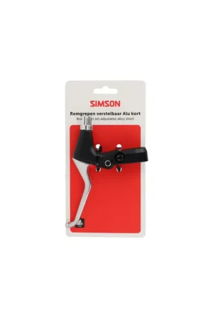Bestel Nu Simson remgreep set kort alu/zwart