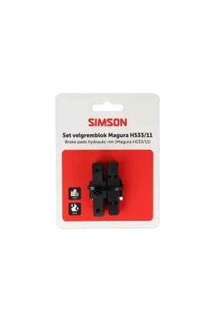 Weekendaanbieding Simson remblok set Magura HS11/33 velgrem