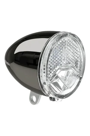 Aanbieding Axa koplamp 606 15 lux dynamo Auto dark chrome