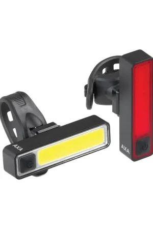 Speciale Aanbieding Axa verlichting set Niteline Slim usb