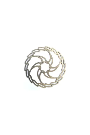Populair Cyclotech remschijf Prodisc Ninja 180 mm, RVS