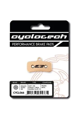 Seizoensaanbieding Cyclotech schijfremblok Prodisc Metal Shimano Saint