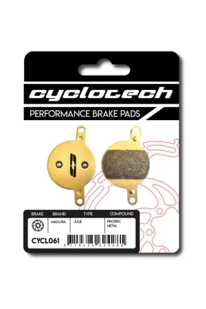 Beperkt Aanbod Cyclotech schijfremblok Prodisc Metal Magura Julie
