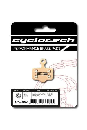 Merkproduct Cyclotech schijfremblok Prodisc Metal Sram Red