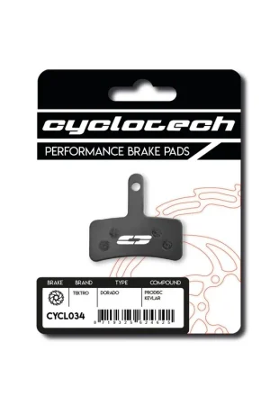 Goedkoop Cyclotech schijfremblok Prodisc Kevlar Tektro Dorado