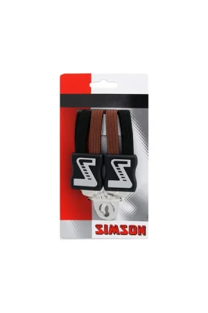 Beperkt Aanbod Simson snelbinder strong zwart/bruin