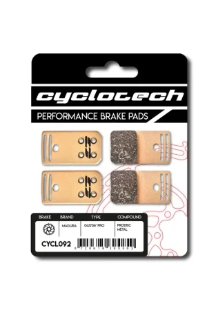 Snelle Levering Cyclotech schijfremblok Prodisc Metal Magura Gustav Pro