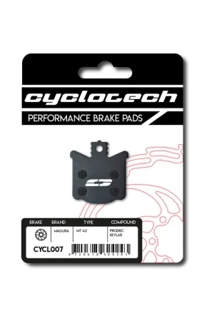 Populair Cyclotech schijfremblok Prodisc Kevlar Magura MT A2