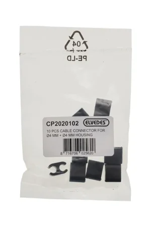 Elvedes kabelclip Duo 4,1 - 4,1mm zak (10) Snelle Levering