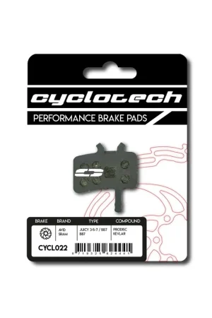 Exclusieve Aanbieding Cyclotech schijfremblok Prodisc Kevlar Avid Juicy