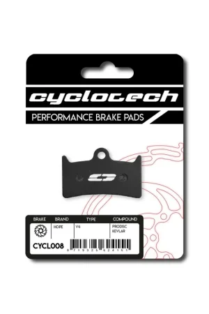 Op = Op Cyclotech schijfremblok Prodisc Kevlar Hope V4