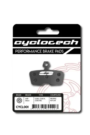 Weekendaanbieding Cyclotech schijfremblok Prodisc Kevlar Sram Code R