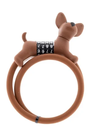 PexKids kabelslot code Flappie de Waakhond 60cm bruin Gratis Retour