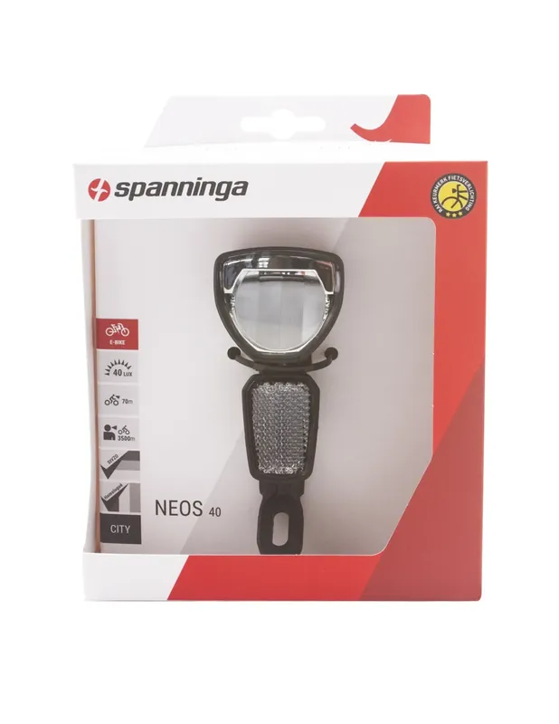 Hete Deal Spanninga koplamp Neos 40 XE 6-12 v E-bike