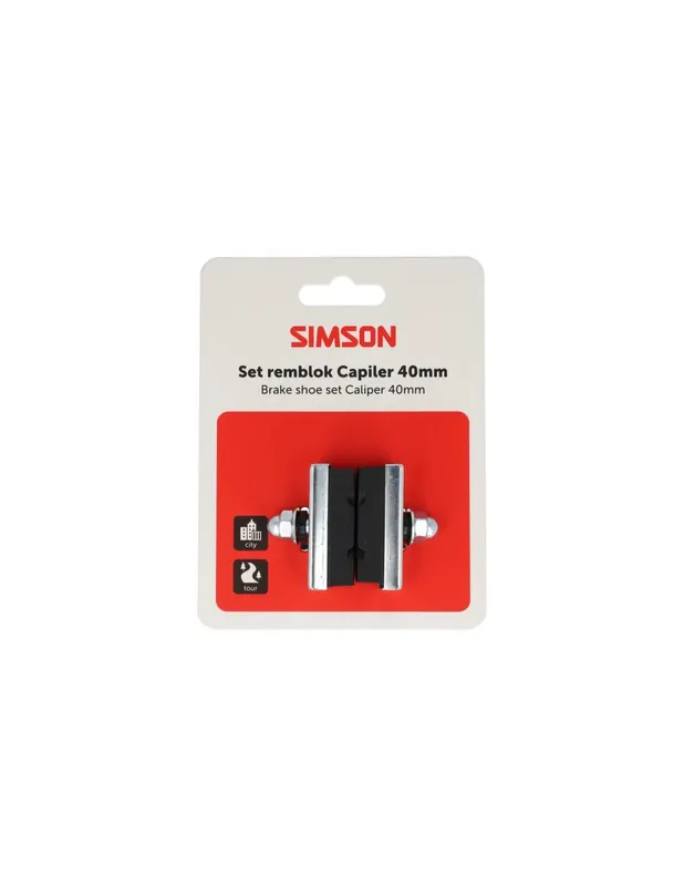 Beperkte Voorraad Simson remblok knijprem capiler 40mm