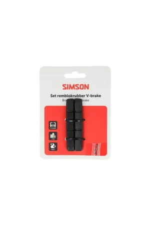 Voordeelprijs Simson remblokrubber V-brake