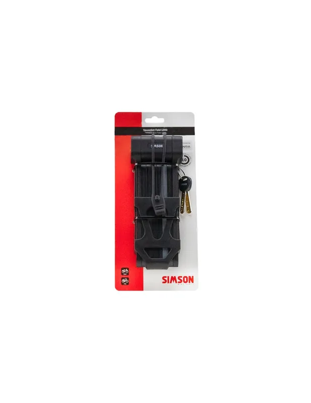 Beperkte Voorraad Simson vouwslot 1200mm