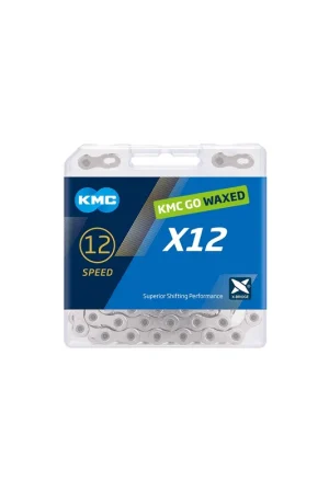 Actieprijs KMC ketting X12 silver 126s waxed