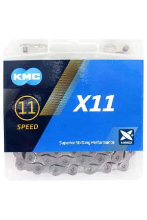 Exclusieve Aanbieding KMC ketting X11 grey 118s