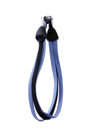 Bibia triobinder haak licht blauw/zwart Superprijs