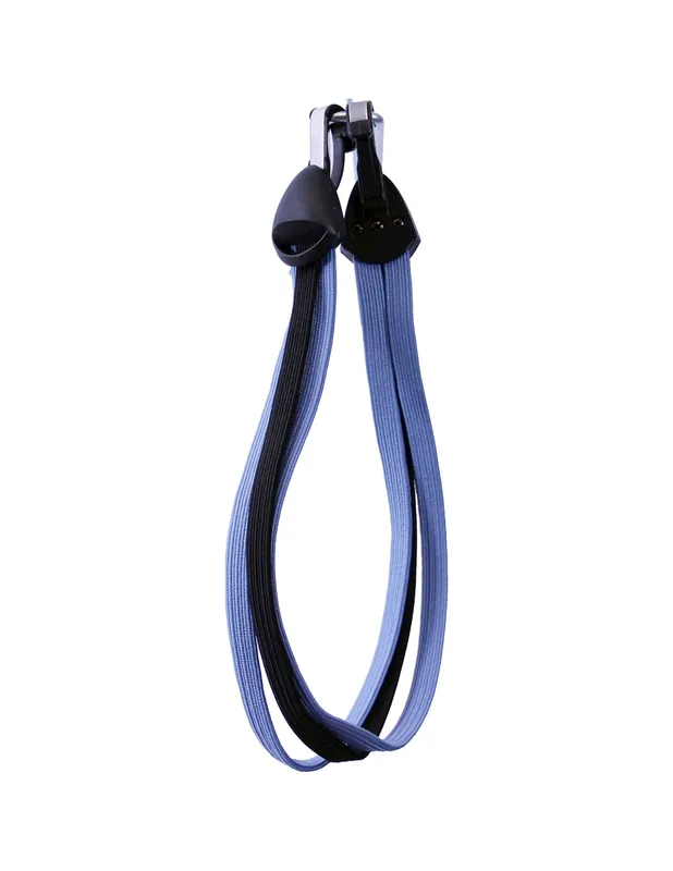 Bibia triobinder haak licht blauw/zwart Superprijs