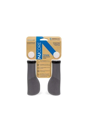 Snelle Levering Herrmans handvatten Nucore Grip town peak 130mm grijs
